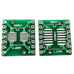 Printed circuit board  SO14/SSOP14-DIP14 adapter