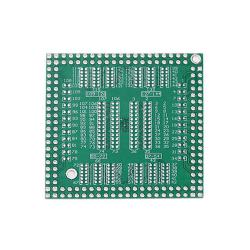Printed circuit board LQFP-128/144-DIP adapter for CPU/FPGA