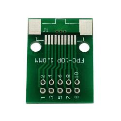 Printed board with connector  FFC/FPC-10P pitch 0.5mm