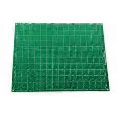 Single-sided board layout 15cmX20cmX1.6mm pitch 2.54mm double-sided mask