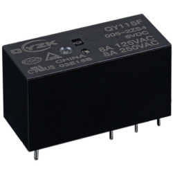 Реле QY115F-3-012DC-2HS 8A 2A coil 12VDC