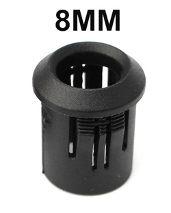 LED holder 8MM black