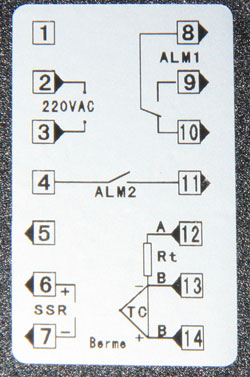  Temperature controller REX-C700FK02 V*AN