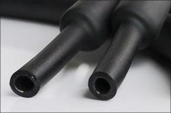  Heat shrink tubing 3X adhesive 6.4/2.1 black (1m)
