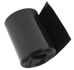Heat-shrinkable tubing PVC 10/5 Black (1m)