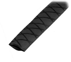 Heat shrinkable tube 50/25 texture black (1m)