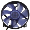 Fan 92x92x25mm 12V bushing Blue