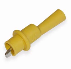 Measuring clamp HP-8203Y high voltage banana 4 mm YELLOW